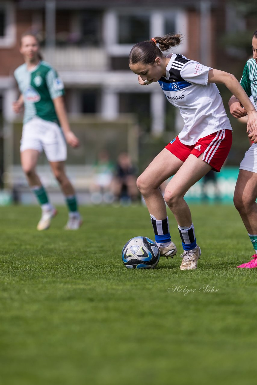 Bild 410 - wBJ Hamburger SV - SV Werder Bremen : Ergebnis : 1:3